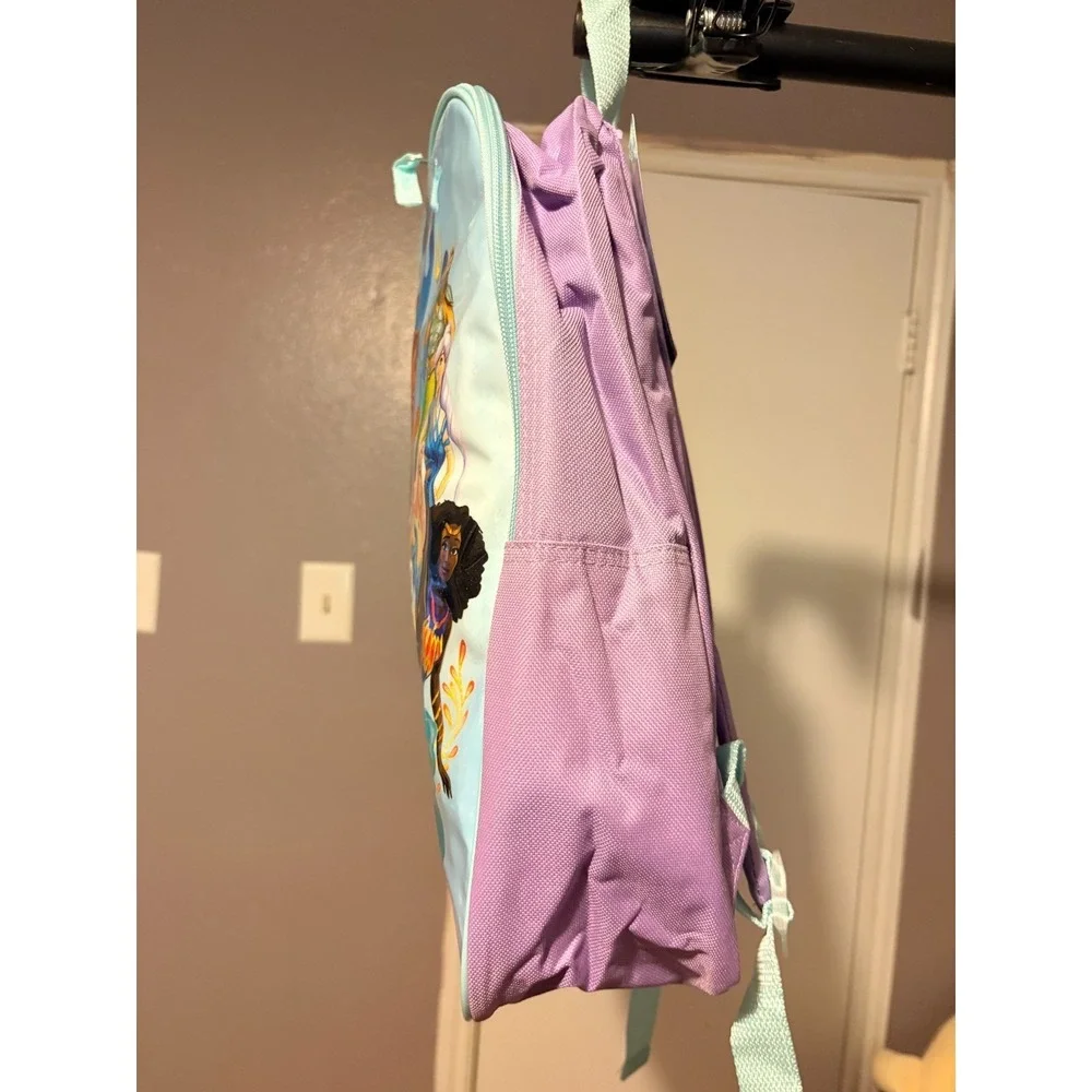 Back To School Backpack - The Little Mermaid! Light Blue, 12x16x4